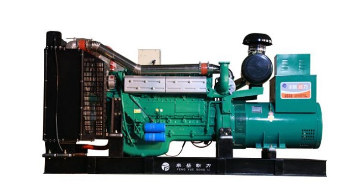 余杭上柴500kw大型柴油发电机组